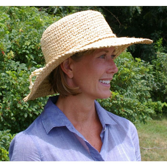 Raffia Sun Hat 