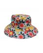 Cotton Bucket Sun Hat -- Heirloom Garden