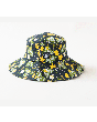 Cotton Bucket Sun Hat -- Woodland Garden