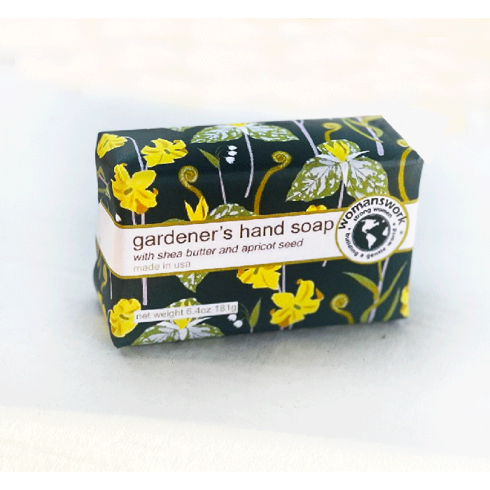 Gardeners Hand Soap- Woodland Garden Print